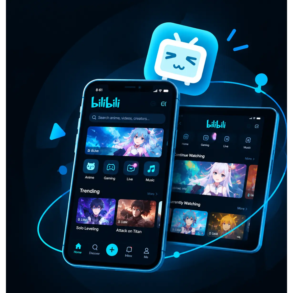 Bilibili app for iPhone and iPad