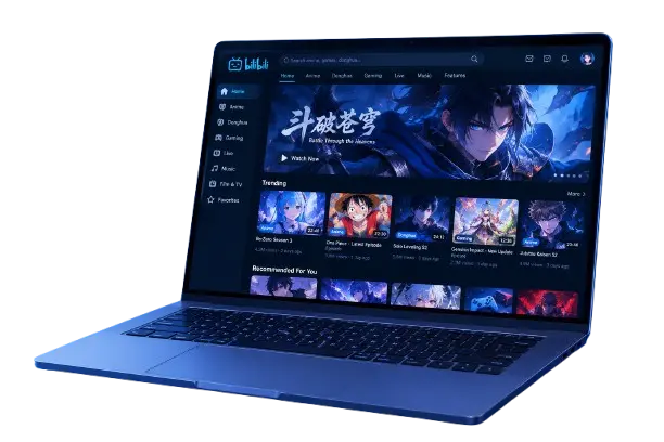 Bilibili for PC Windows Mac